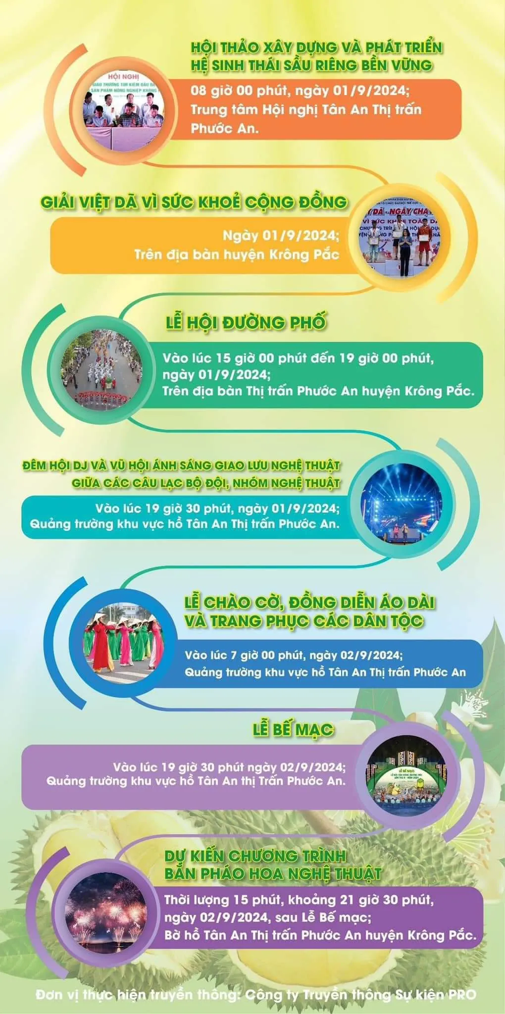 Nhiều chương tr&igrave;nh hấp dẫn ở Lễ hội Sầu ri&ecirc;ng Kr&ocirc;ng Pắc lần 2 - 2024 - Ảnh 1.