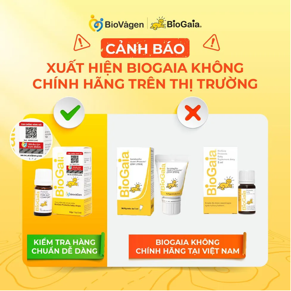 Cảnh b&aacute;o: Xuất hiện BioGaia kh&ocirc;ng ch&iacute;nh h&atilde;ng tr&ecirc;n thị trường - Ảnh 1.