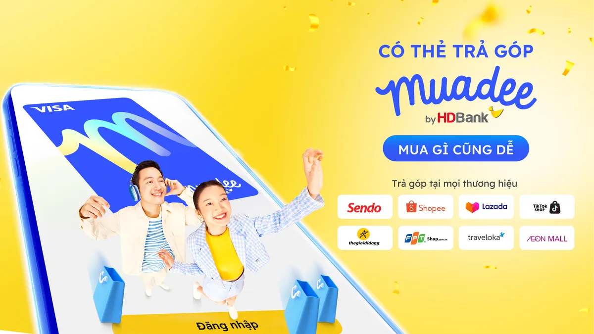 Trả góp dễ dàng, trúng vàng cực đã với thẻ trả góp Mua Dee by HDBank - Ảnh 3.