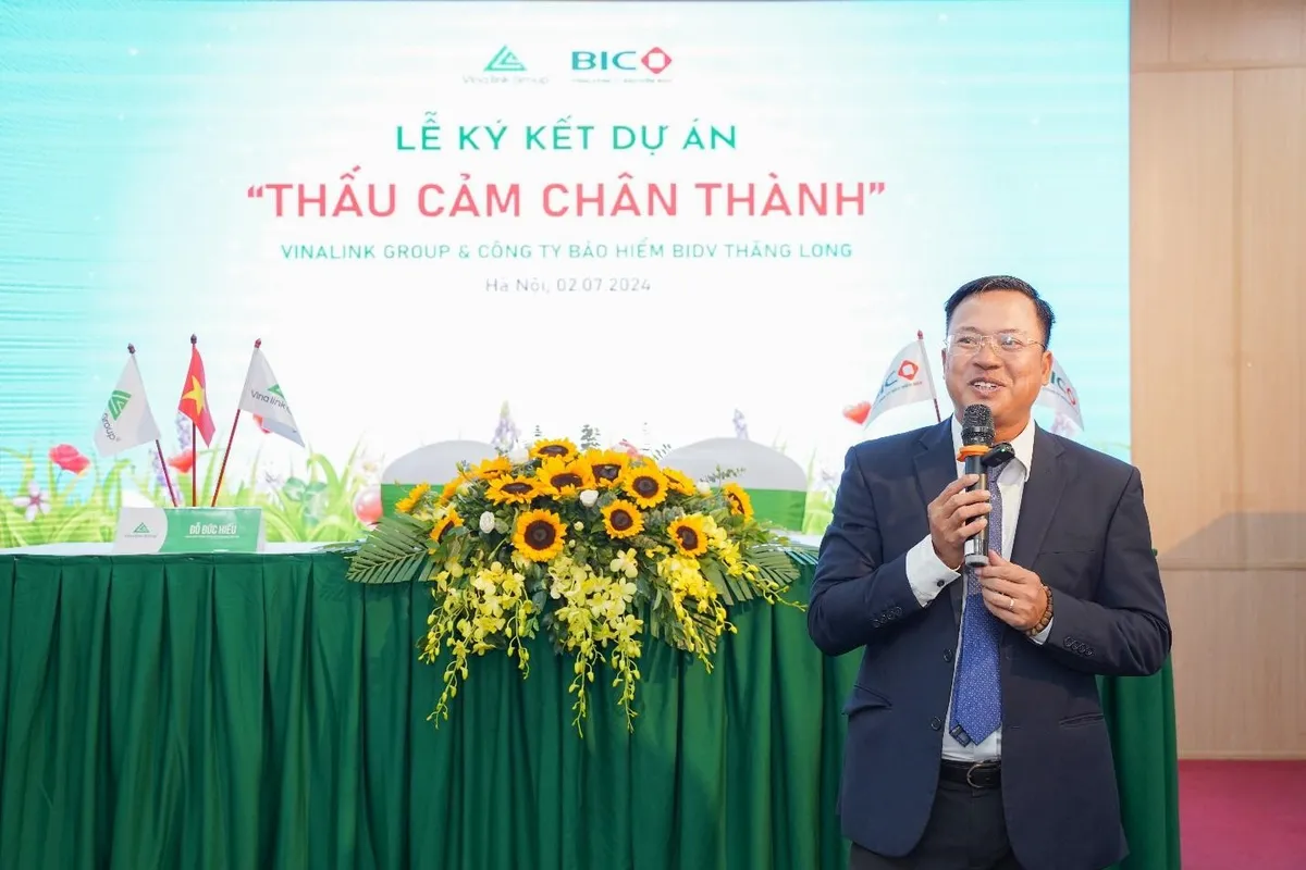 Vinalink Group v&agrave; Bảo hiểm BIDV Thăng Long k&yacute; kết dự &aacute;n hợp t&aacute;c chiến lược Thấu cảm ch&acirc;n th&agrave;nh - Ảnh 4.
