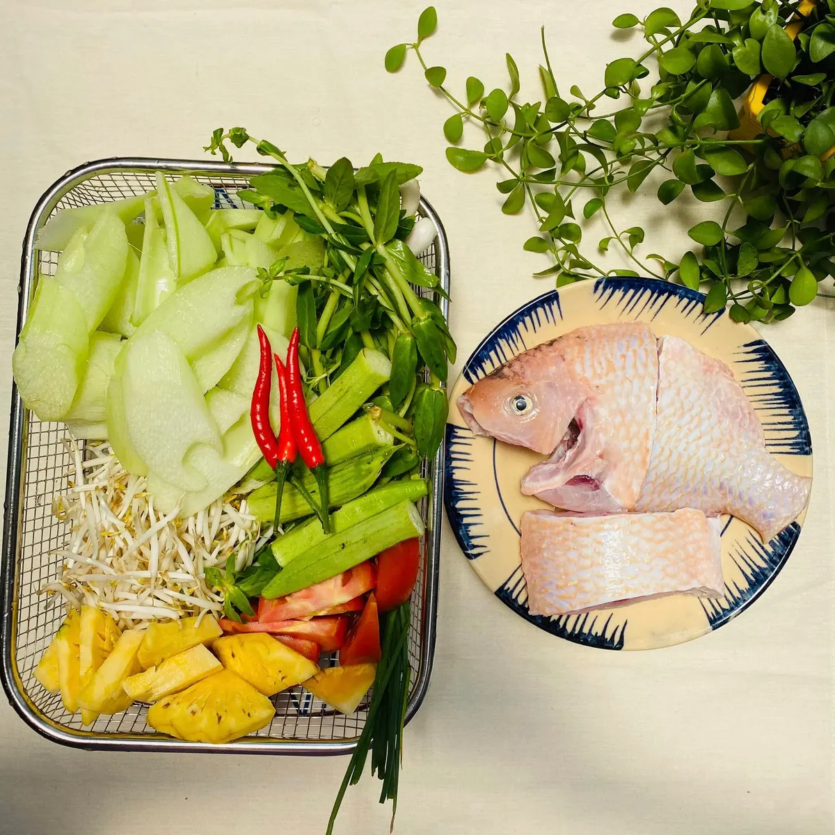 Canh chua c&aacute; di&ecirc;u hồng thơm ngon cho ng&agrave;y h&egrave; n&oacute;ng bức - Ảnh 1.