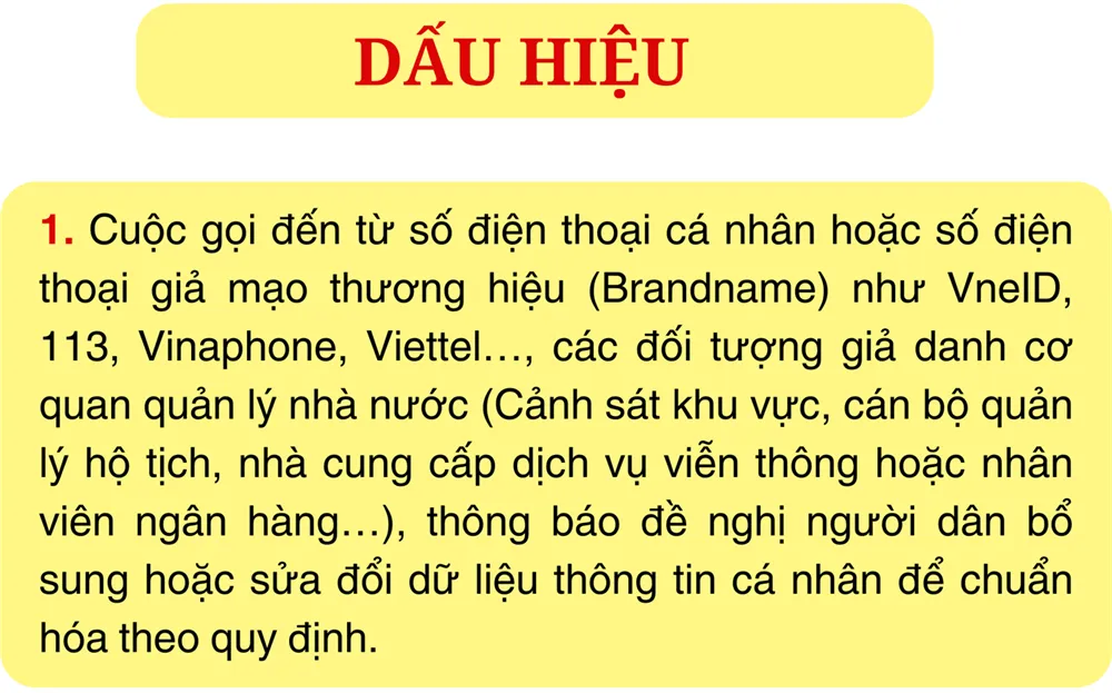 Nhận biết và phòng tránh lừa đảo chuẩn hóa thông tin cá nhân - Ảnh 1.