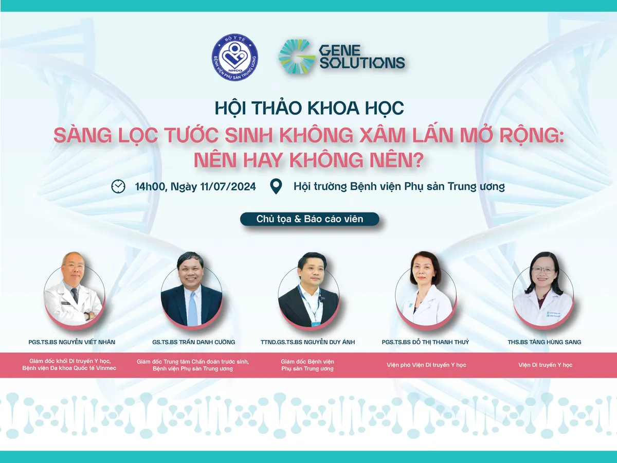 S&agrave;ng lọc trước sinh kh&ocirc;ng x&acirc;m lấn mở rộng: N&ecirc;n hay kh&ocirc;ng n&ecirc;n? - Ảnh 2.