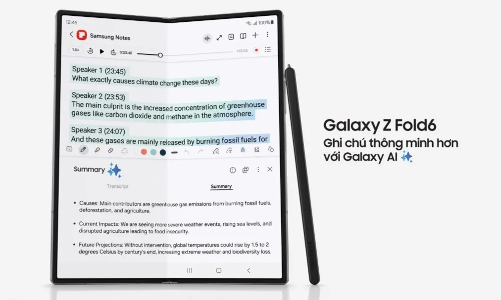 Samsung ra mắt Galaxy Z Fold6 và Z Flip6 - Ảnh 1.