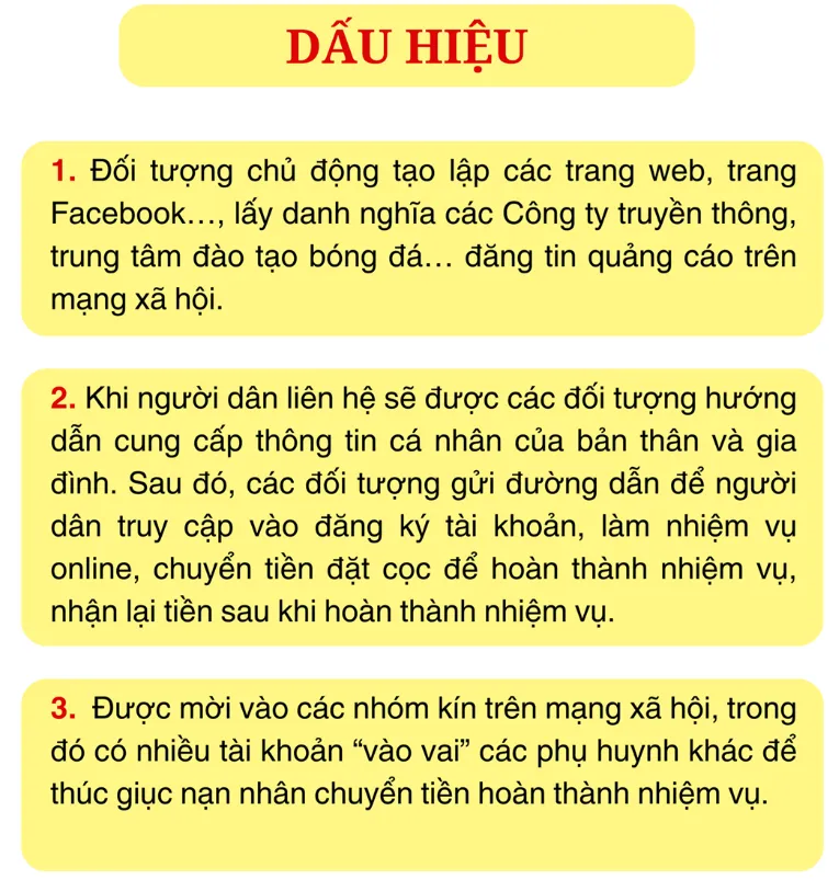 Cảnh báo lừa đảo tuyển người mẫu, cầu thủ nhí, người đại diện thương hiệu - Ảnh 2.