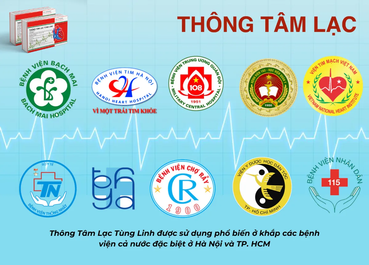 Viên uống Thông Tâm Lạc Tùng Linh - Giải pháp hỗ trợ điều trị bệnh tim mạch - Ảnh 3.
