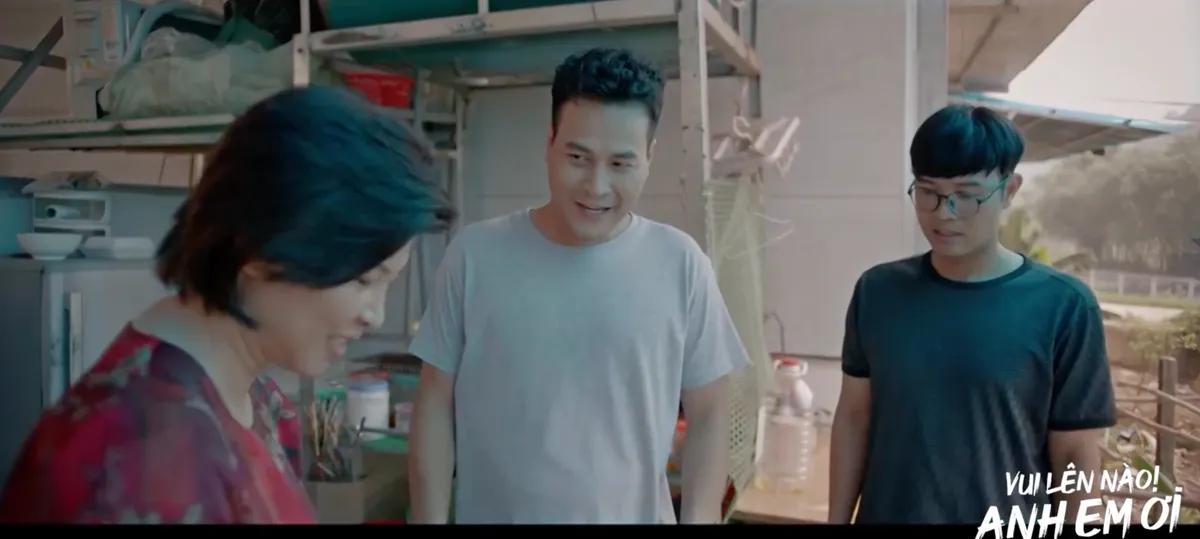 Vui l&ecirc;n n&agrave;o anh em ơi - Tập 4: Thu b&ecirc;nh chồng khi bị mẹ Thắng mắng - Ảnh 1.