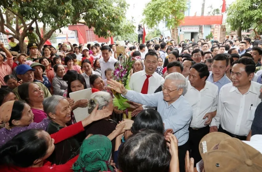 Tổng Bí thư Nguyễn Phú Trọng với nhân dân và bạn bè quốc tế - Ảnh 9.