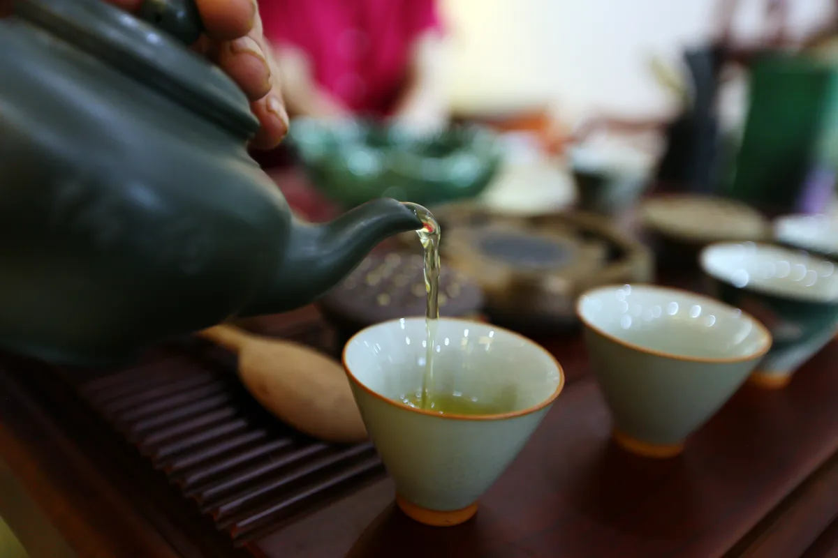 Nét tinh hoa của trà sen Tây Hồ - Ảnh 9.