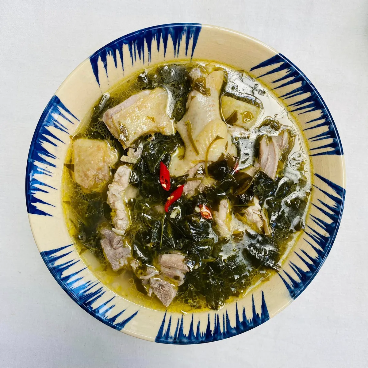 Hướng dẫn l&agrave;m canh g&agrave; l&aacute; giang cực ngon - Ảnh 5.