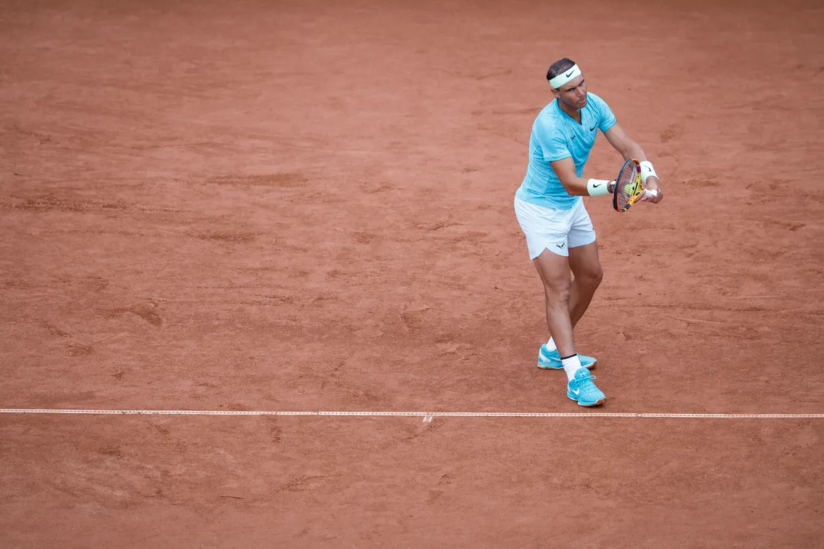 Rafael Nadal không hài lòng với bản thân trước thềm Olympic Paris 2024 - Ảnh 1. Rafael Nadal không hài lòng với bản thân trước thềm Olympic Paris 2024 - Ảnh 1.
