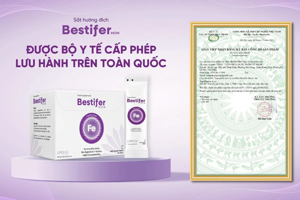 Bestifer - Giải pháp cho mẹ bầu ngày ngày uống sắt nhưng vẫn thiếu - Ảnh 5. Bestifer - Giải pháp cho mẹ bầu ngày ngày uống sắt nhưng vẫn thiếu - Ảnh 5.