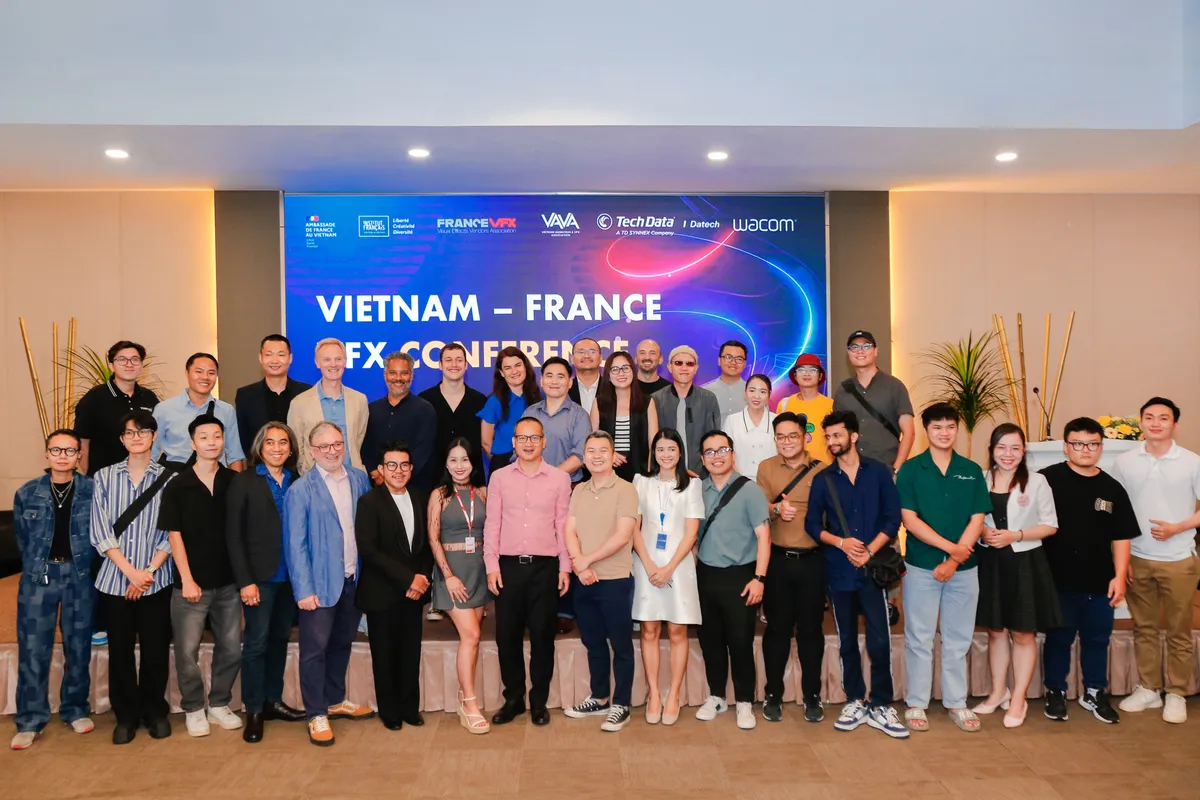Vietnam - France VFX Conference 2024: Nỗ lực hợp t&aacute;c quốc tế, n&acirc;ng tầm ng&agrave;nh VFX Việt Nam - Ảnh 1.