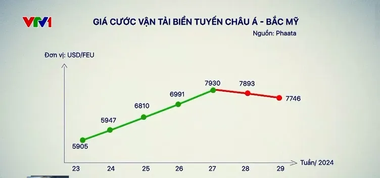 Giá cước vận tải biển hạ nhiệt - Ảnh 1.