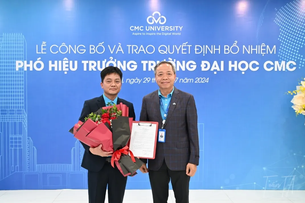 Trường Đại học CMC bổ nhiệm chuyên gia về AI làm Phó Hiệu trưởng - Ảnh 2.