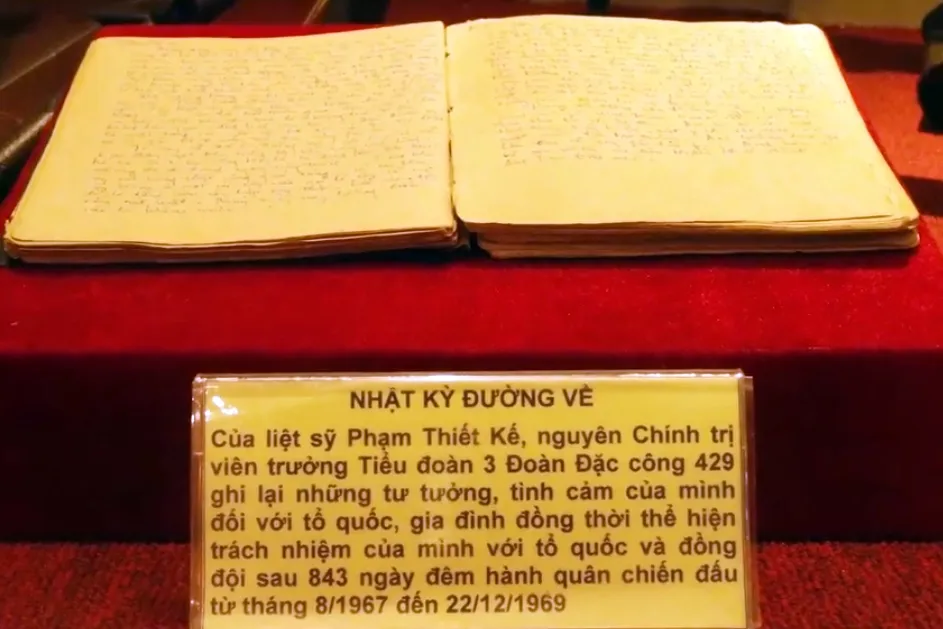 Đọc sách cùng thanh niên: Tìm hiểu về nhật ký Đường về của liệt sĩ Phạm Thiết Kế - Ảnh 4.