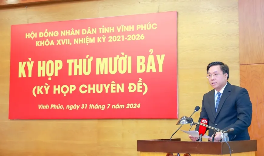 &Ocirc;ng Trần Duy Đ&ocirc;ng được bầu giữ chức Chủ tịch UBND tỉnh Vĩnh Ph&uacute;c - Ảnh 2.