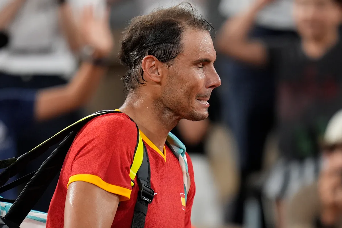Nadal và Alcaraz dừng bước ở tứ kết nội dung đôi nam Olympic Paris 2024 - Ảnh 1. Nadal và Alcaraz dừng bước ở tứ kết nội dung đôi nam Olympic Paris 2024 - Ảnh 1.