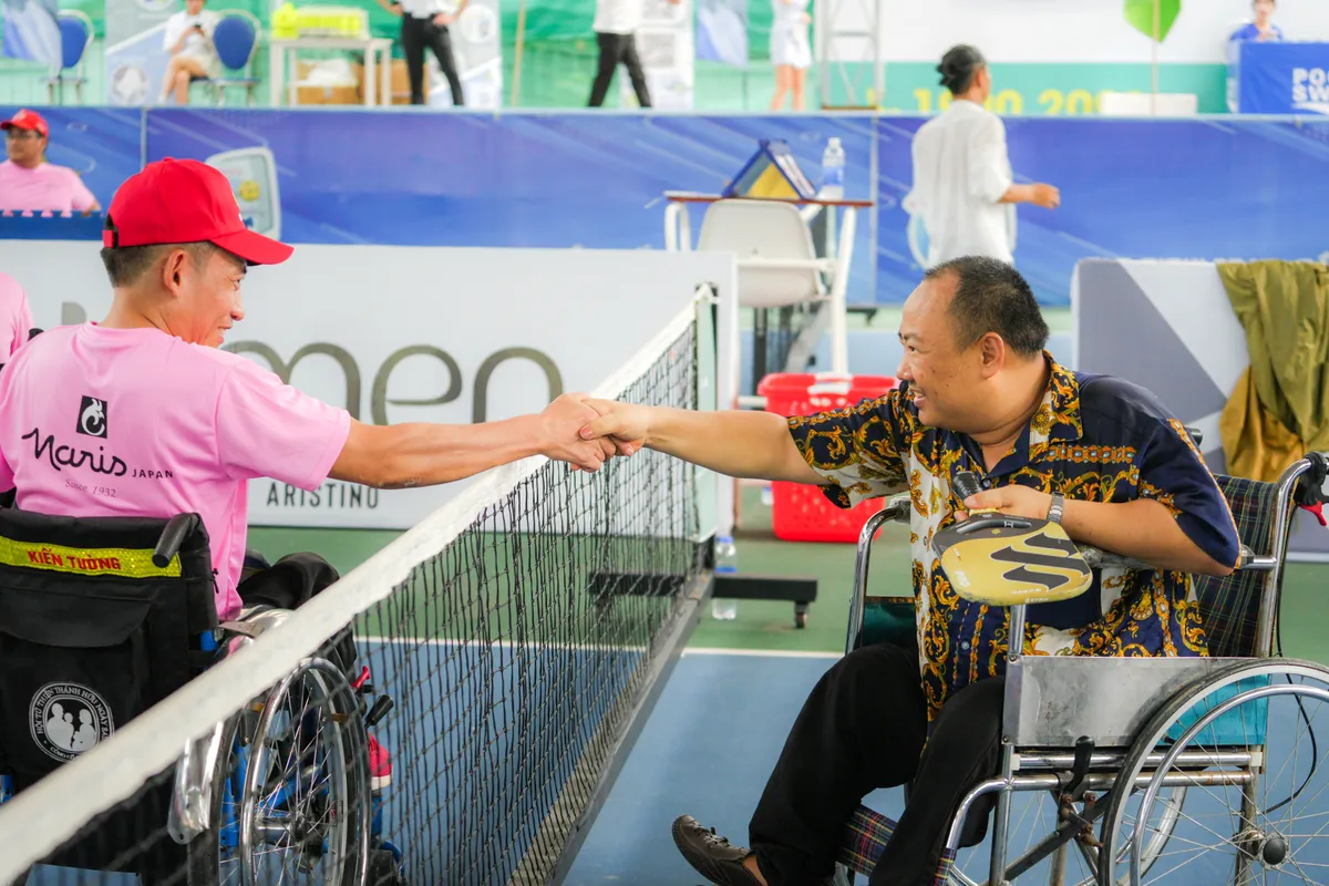 “Para Pickleball 2024 tranh cúp Tấm lòng Việt VTV” khép lại với những trận đấu ấn tượng - Ảnh 2.