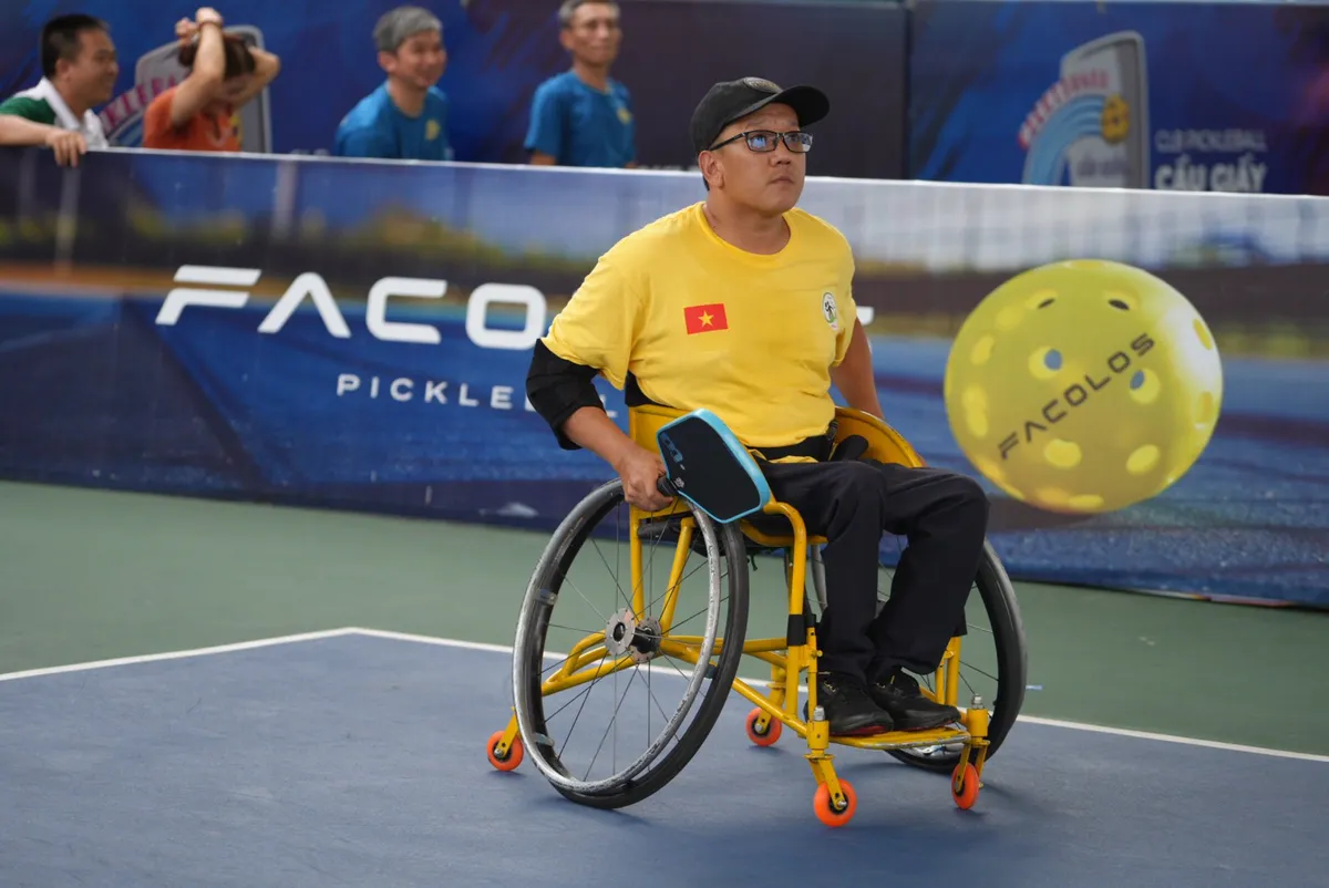 “Para Pickleball 2024 tranh cúp Tấm lòng Việt VTV” khép lại với những trận đấu ấn tượng - Ảnh 11.