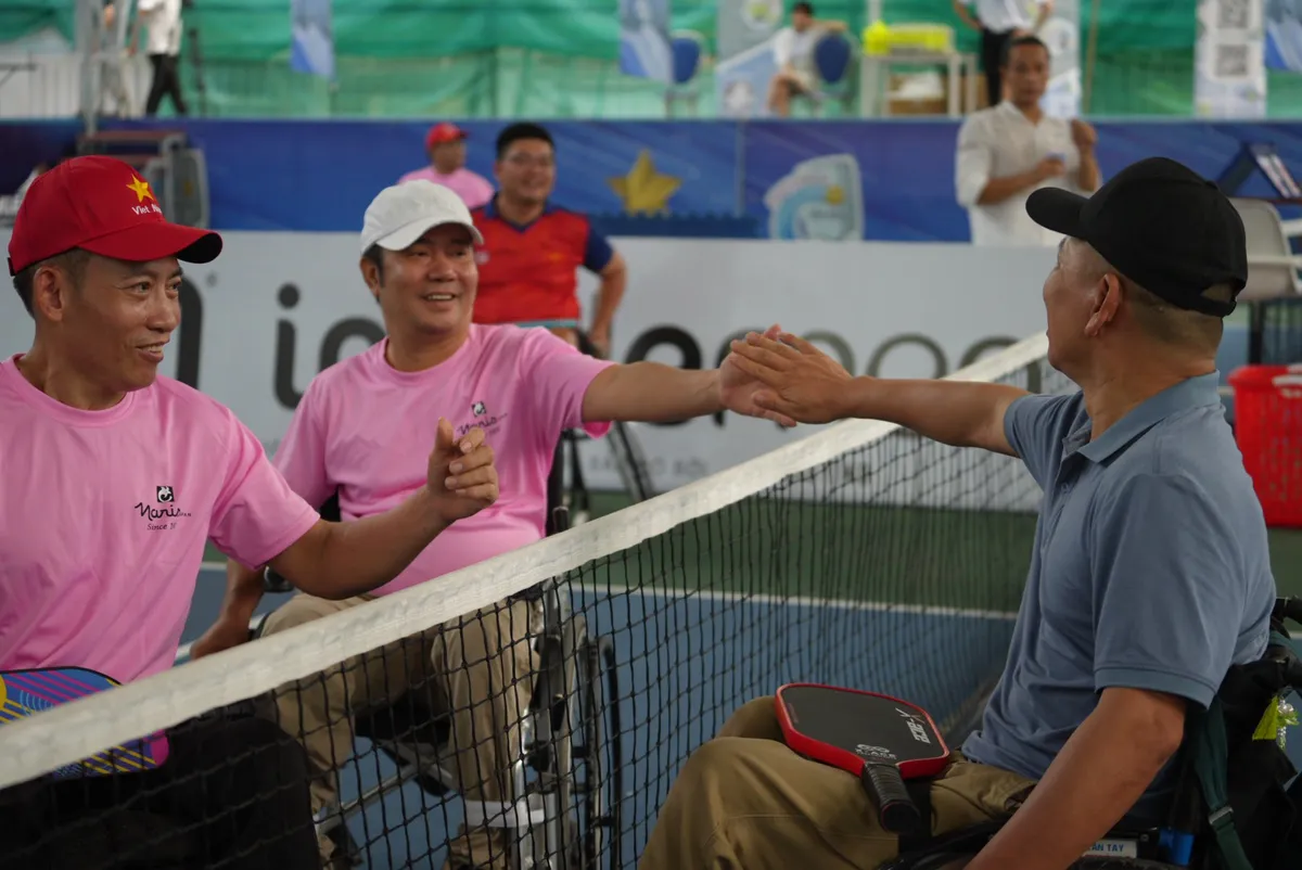 “Para Pickleball 2024 tranh cúp Tấm lòng Việt VTV” khép lại với những trận đấu ấn tượng - Ảnh 4.