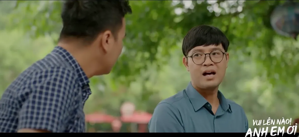 Vui l&ecirc;n n&agrave;o anh em ơi - Tập 11: Thu n&oacute;ng mắt khi nh&igrave;n thấy chồng th&acirc;n thiết với &ldquo;chị đẹp&rdquo; - Ảnh 2.