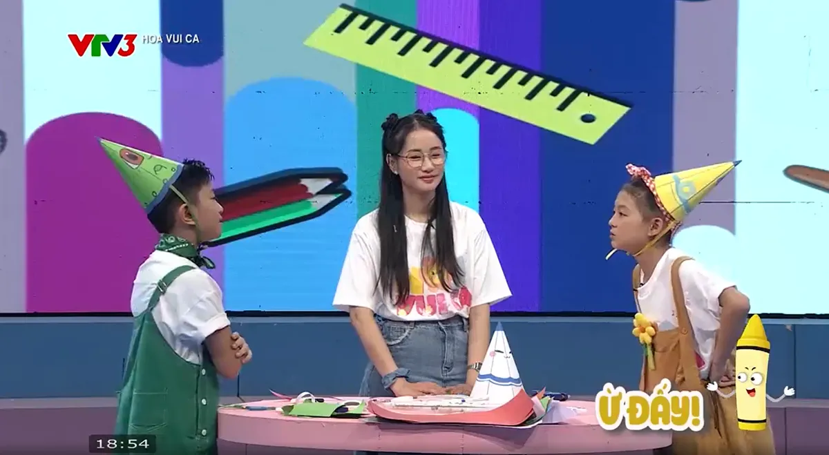 Hoa vui ca: Tập làm mũ bút chì   - Ảnh 2.