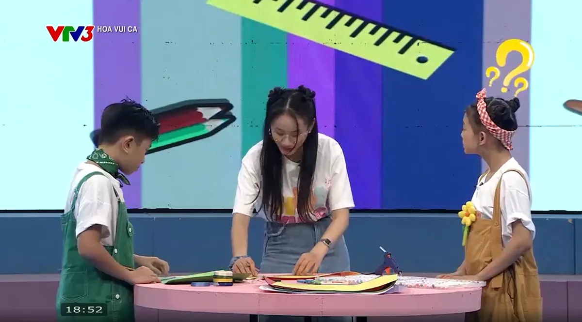 Hoa vui ca: Tập làm mũ bút chì   - Ảnh 1.