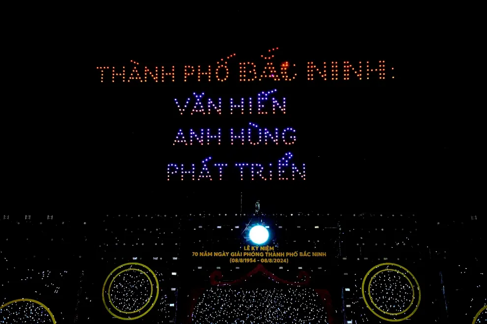 Ấn tượng chương trình nghệ thuật “Thành phố Bắc Ninh – Khát vọng tỏa sáng” - Ảnh 3.