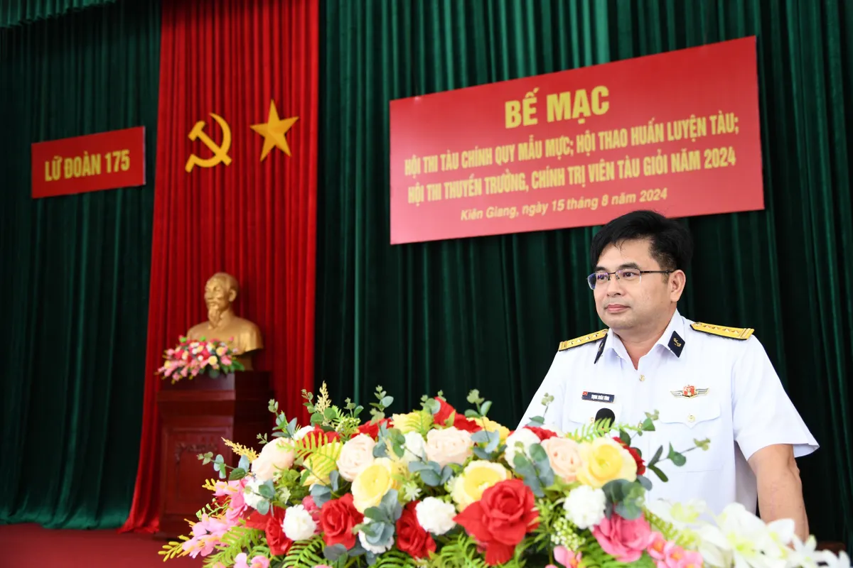 S&ocirc;i nổi hội thi thuyền trưởng, ch&iacute;nh trị vi&ecirc;n t&agrave;u năm 2024. - Ảnh 3.