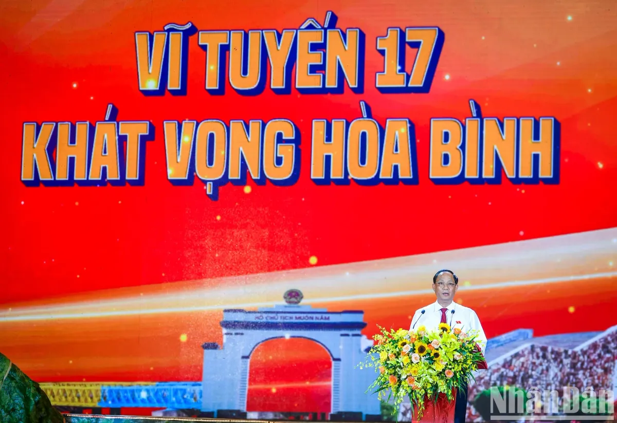 Chương tr&igrave;nh nghệ thuật đặc biệt &ldquo;Vĩ tuyến 17 &ndash; Kh&aacute;t vọng h&ograve;a b&igrave;nh&rdquo; - Ảnh 2.