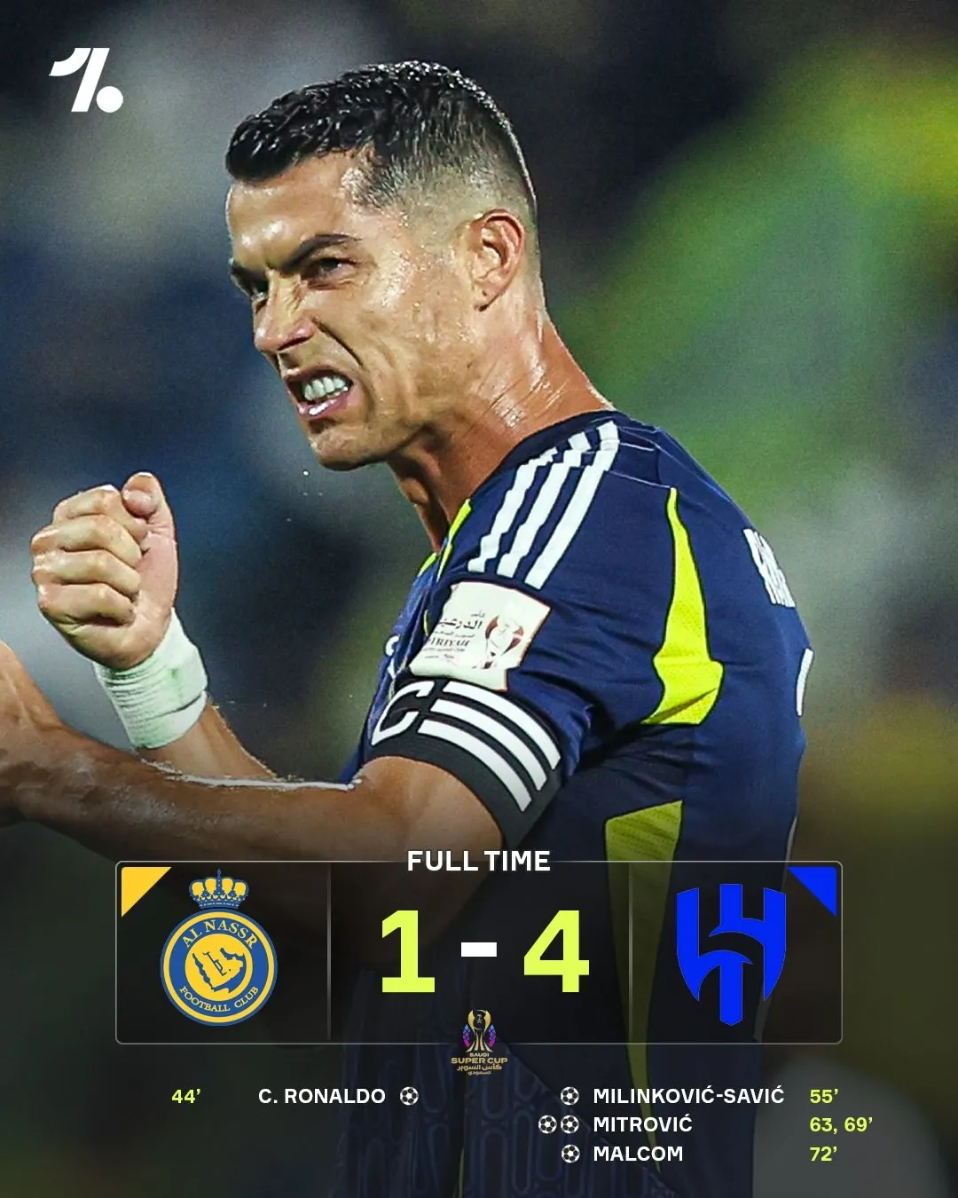 Ronaldo ghi bàn, Al Nassr vẫn lỡ Siêu Cup Ả Rập Xê Út - Ảnh 3. Ronaldo ghi bàn, Al Nassr vẫn lỡ Siêu Cup Ả Rập Xê Út - Ảnh 3.