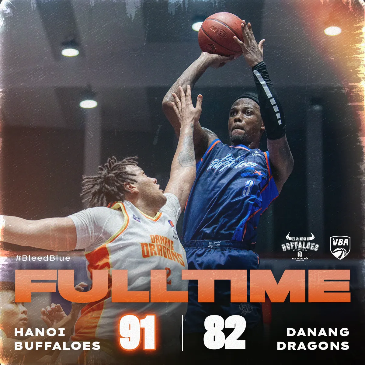 Hanoi Buffaloes vươn lên vị trí thứ 2 VBA - Ảnh 1. Hanoi Buffaloes vươn lên vị trí thứ 2 VBA - Ảnh 1.