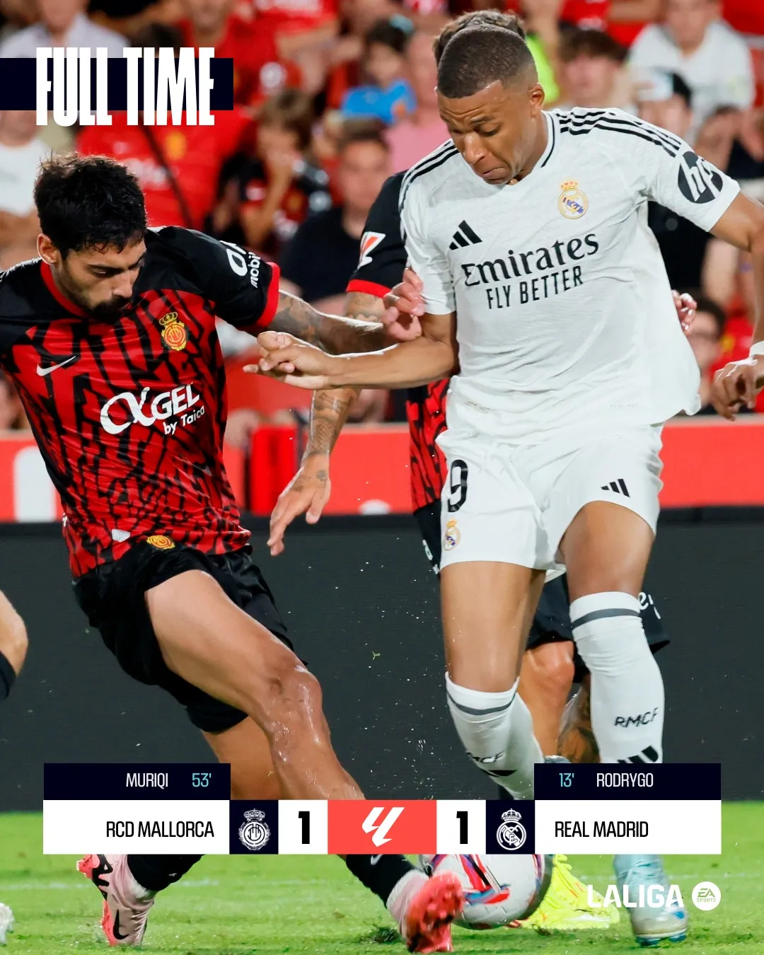 Mbappe im tiếng, Real Madrid h&ograve;a thất vọng trước Mallorca - Ảnh 1.