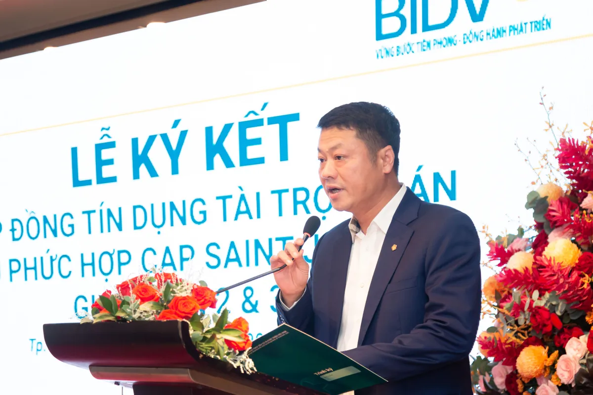 Tập đo&agrave;n DIC v&agrave; BIDV k&yacute; kết Hợp đồng t&iacute;n dụng t&agrave;i trợ dự &aacute;n Khu phức hợp Cap Saint Jacques Giai đoạn 2&3 - Ảnh 1.