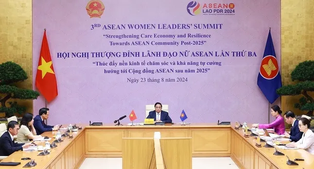 Thủ tướng: Việt Nam hợp tác chặt chẽ với ASEAN để thúc đẩy bình đẳng giới - Ảnh 1.