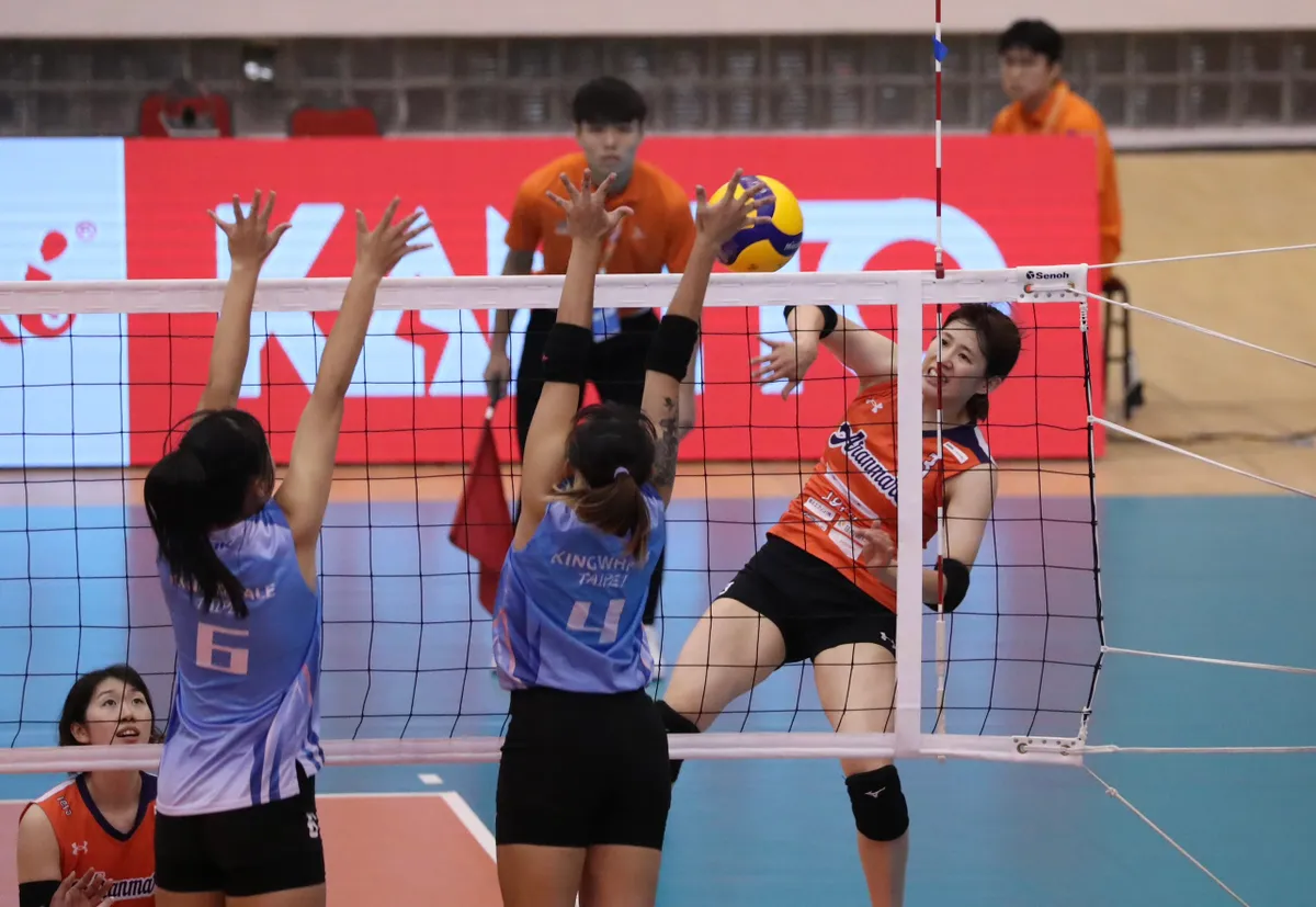 Thắng thuyết phục King Whale Taipei, Aranmare (Nhật Bản) ra quân thắng lợi tại VTV Ferroli Cup 2024 - Ảnh 2. Thắng thuyết phục King Whale Taipei, Aranmare (Nhật Bản) ra quân thắng lợi tại VTV Ferroli Cup 2024 - Ảnh 2.