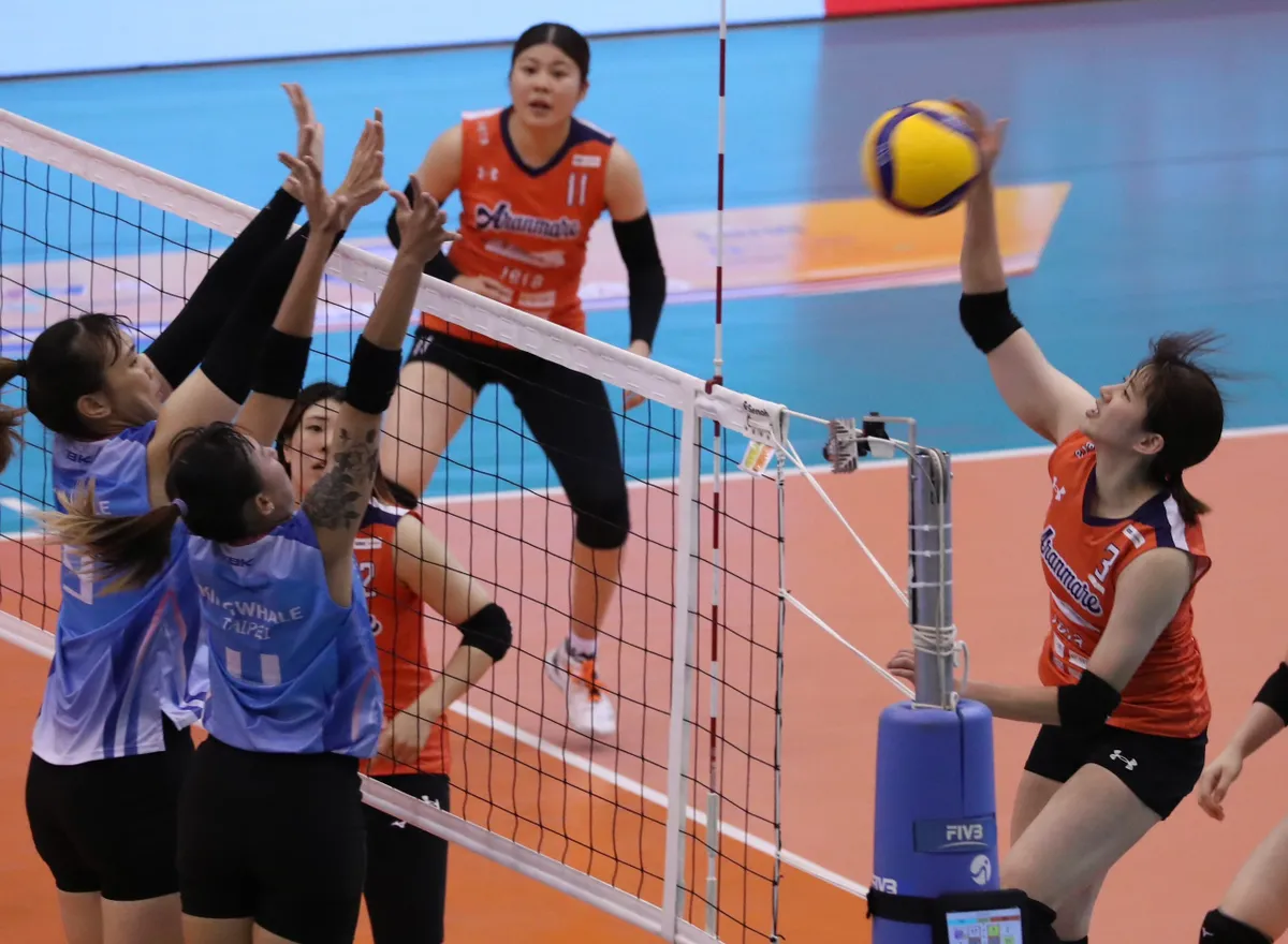 Thắng thuyết phục King Whale Taipei, Aranmare (Nhật Bản) ra quân thắng lợi tại VTV Ferroli Cup 2024 - Ảnh 1. Thắng thuyết phục King Whale Taipei, Aranmare (Nhật Bản) ra quân thắng lợi tại VTV Ferroli Cup 2024 - Ảnh 1.