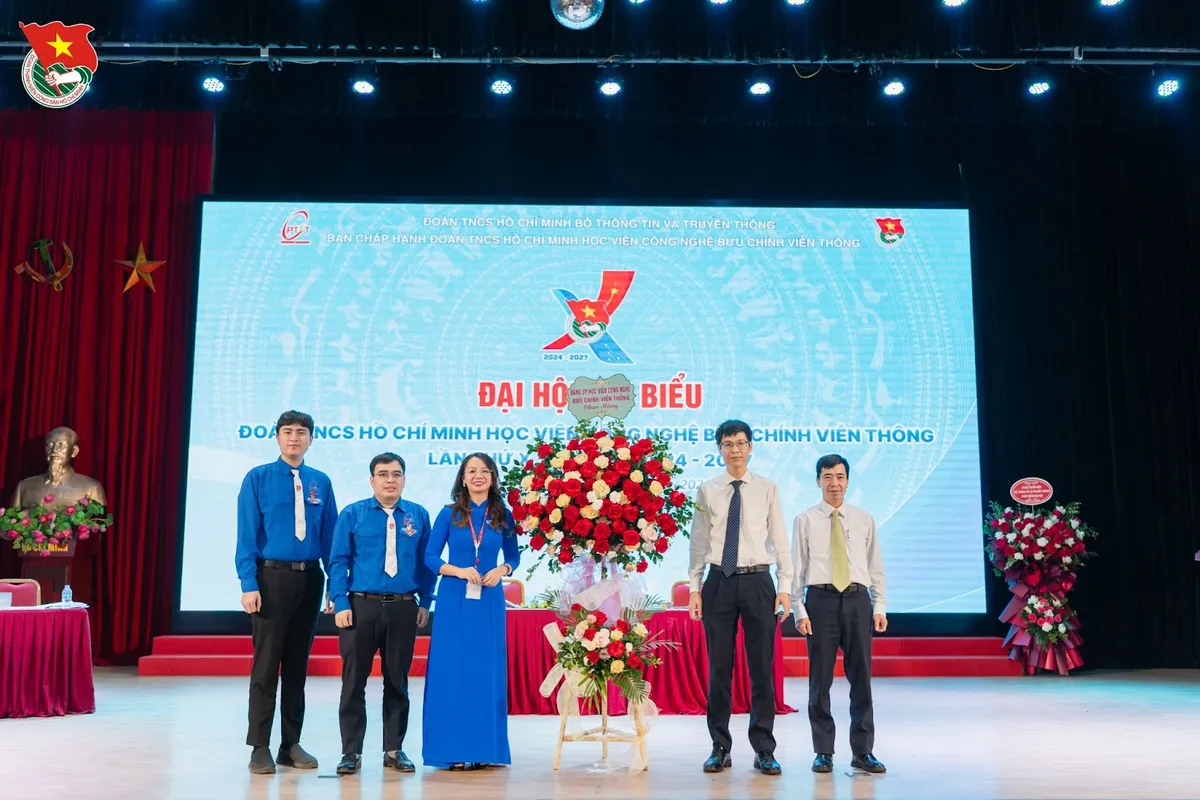 Học viện Công nghệ Bưu chính Viễn thông tổ chức thành công Đại hội Đoàn nhiệm kỳ 2024 - 2027 - Ảnh 2.