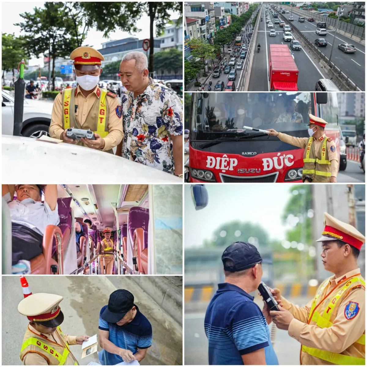 Cảnh sát giao thông Hà Nội triển khai nhiều biện pháp bảo đảm giao thông dịp lễ Quốc khánh - Ảnh 5.