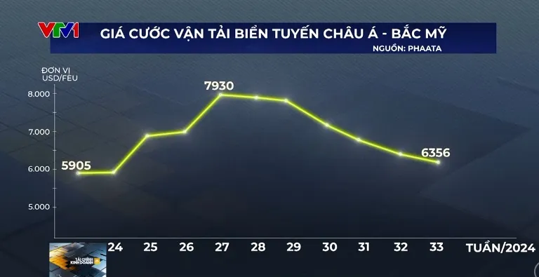 Giá cước vận tải biển hạ nhiệt - Ảnh 1.