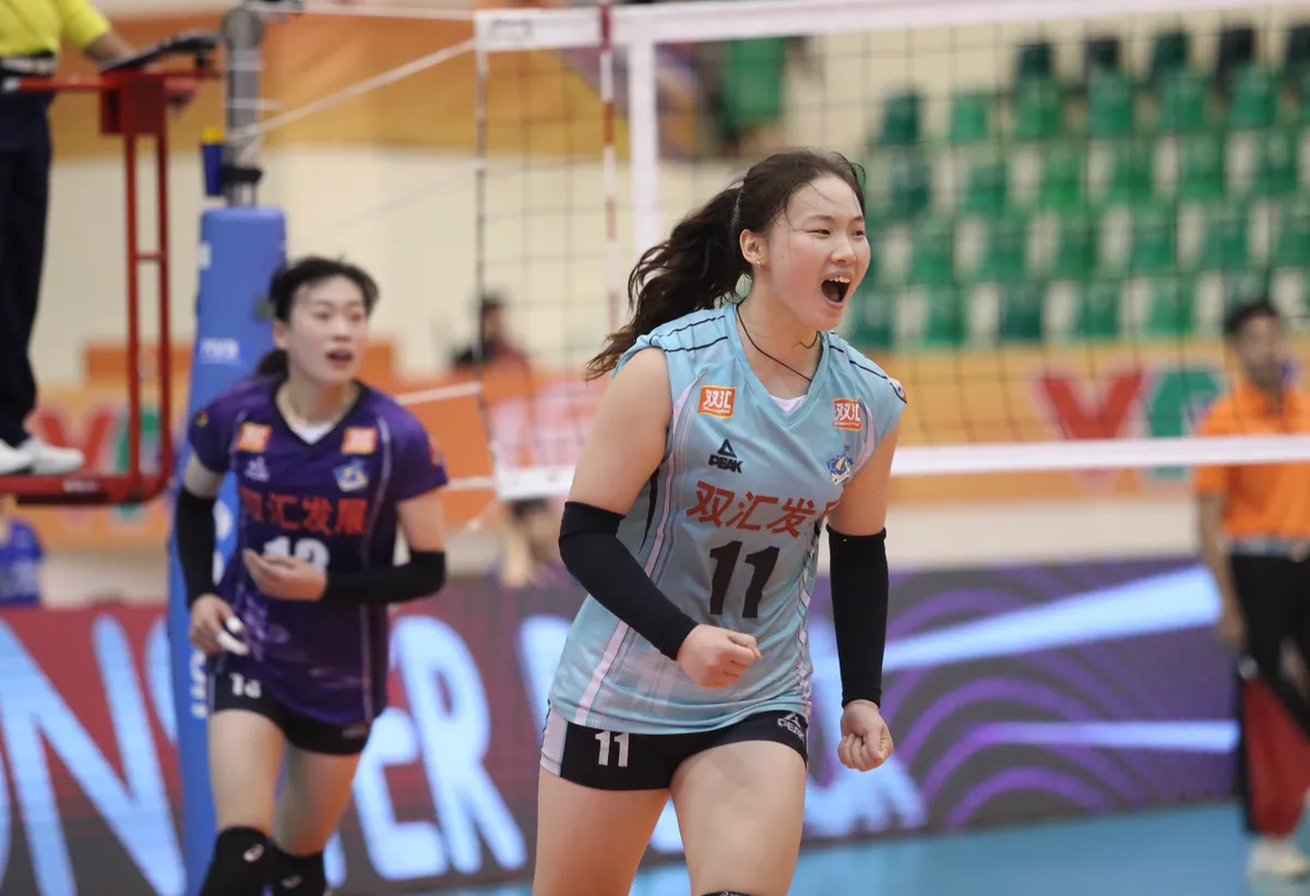 Vượt qua Aranmare (Nhật Bản), Hà Nam (Trung Quốc) giành vị trí thứ 2 bảng B VTV Ferroli Cup 2024 - Ảnh 3. Vượt qua Aranmare (Nhật Bản), Hà Nam (Trung Quốc) giành vị trí thứ 2 bảng B VTV Ferroli Cup 2024 - Ảnh 3.