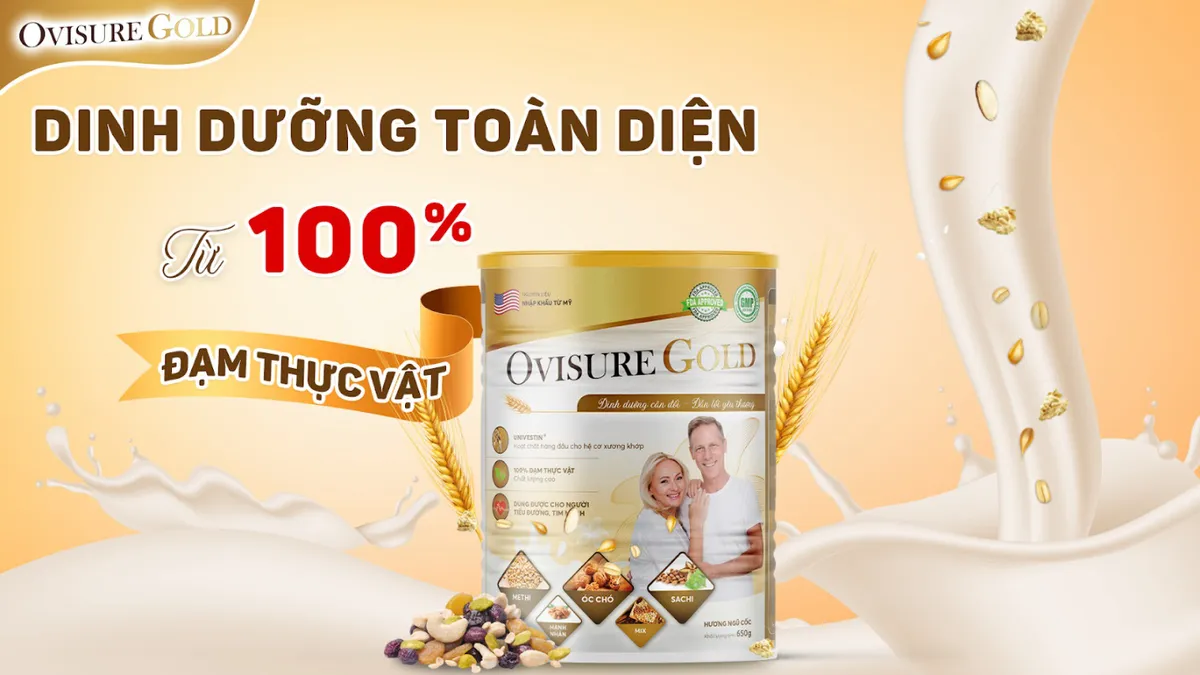 Ovisure Gold: Hỗ trợ giảm đau xương khớp, vận động dễ d&agrave;ng mỗi ng&agrave;y - Ảnh 1.