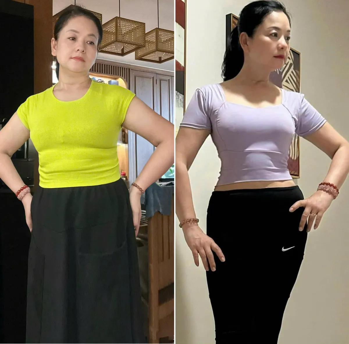 NSND Thu Quế sở hữu v&ograve;ng eo mơ ước ở tuổi 55, V&acirc;n Dung hiếm hoi khoe ảnh gia đ&igrave;nh - Ảnh 1.