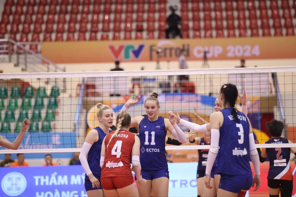 Hoa khôi VTV Cup 2024 gọi tên “búp bê Nga Palshina Elizaveta   - Ảnh 2.
