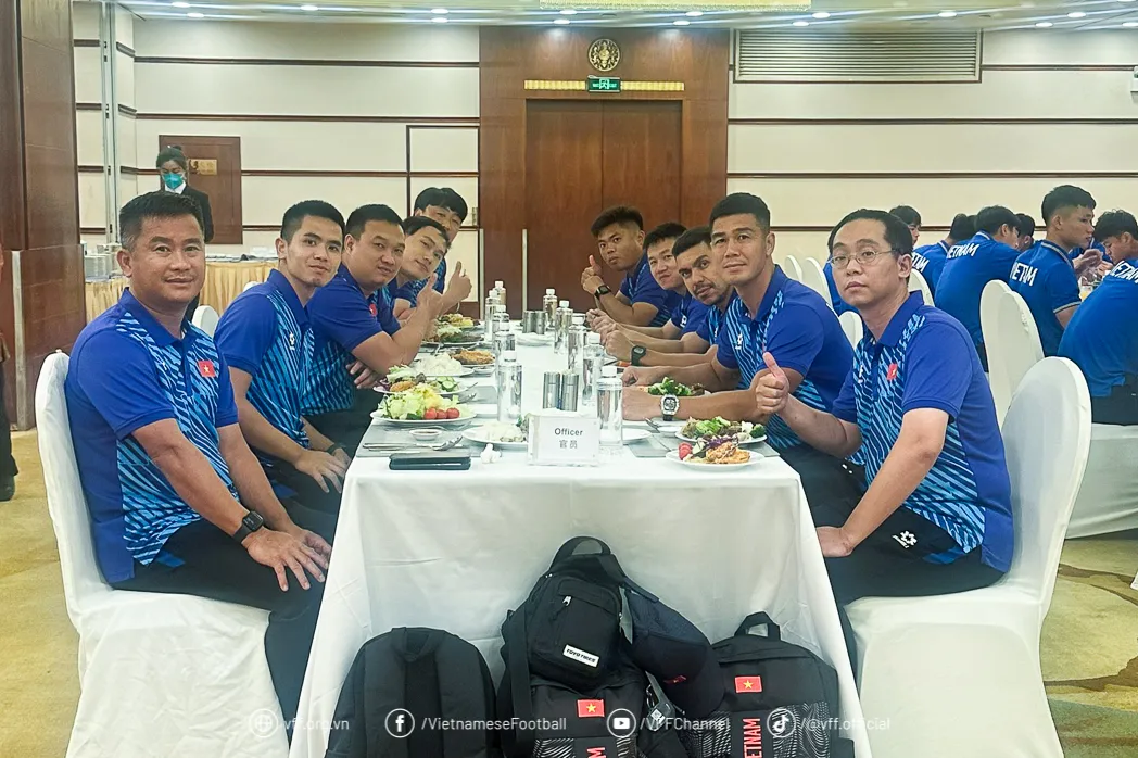 Đội tuyển U22 Việt Nam c&oacute; mặt tại Changsha, sẵn s&agrave;ng &ldquo;thử lửa&rdquo; tại giải CFA Team China 2024 - Ảnh 2.