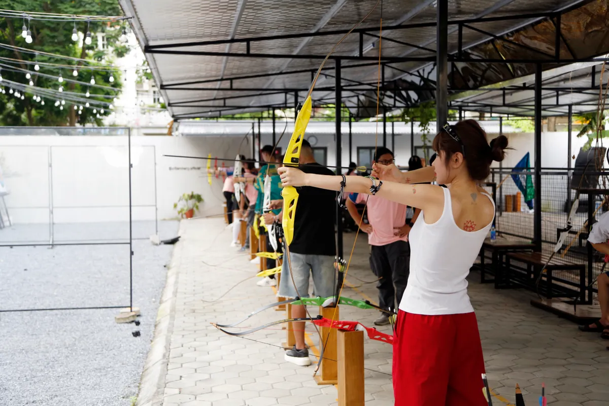 Ra mắt Câu lạc bộ bắn cung Barebow Hà Nội - Ảnh 13.