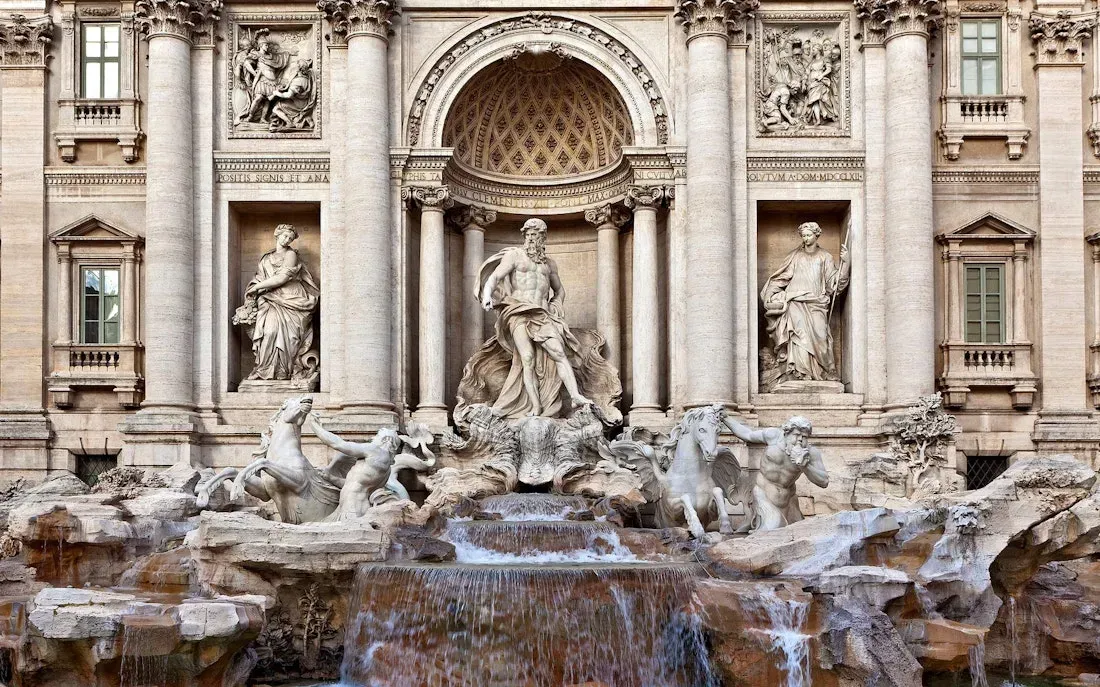 Italy hạn chế du khách đến đài phun nước nổi tiếng Trevi - Ảnh 1.