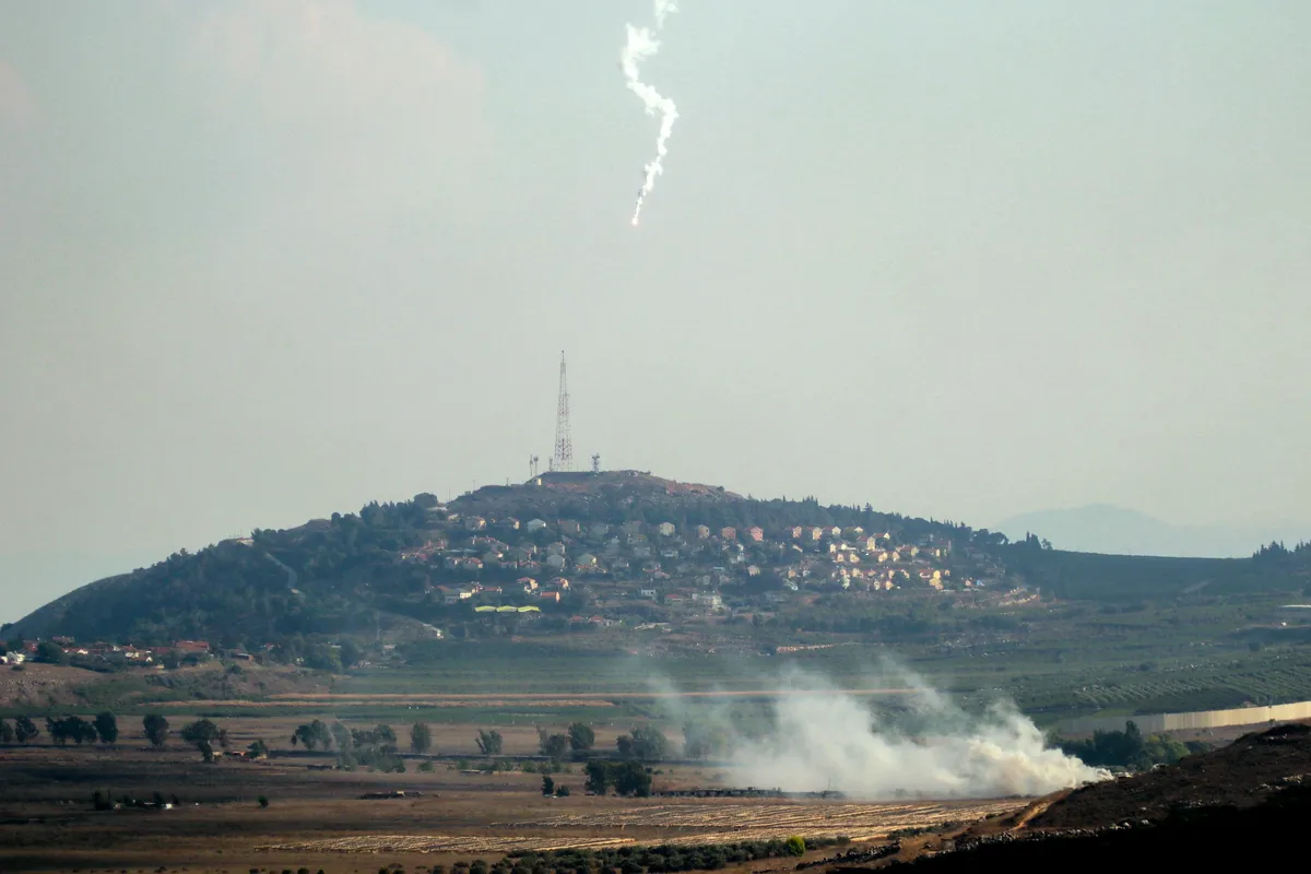 Hezbollah bắn rocket vào lãnh thổ Israel nhằm trả đũa - Ảnh 1.