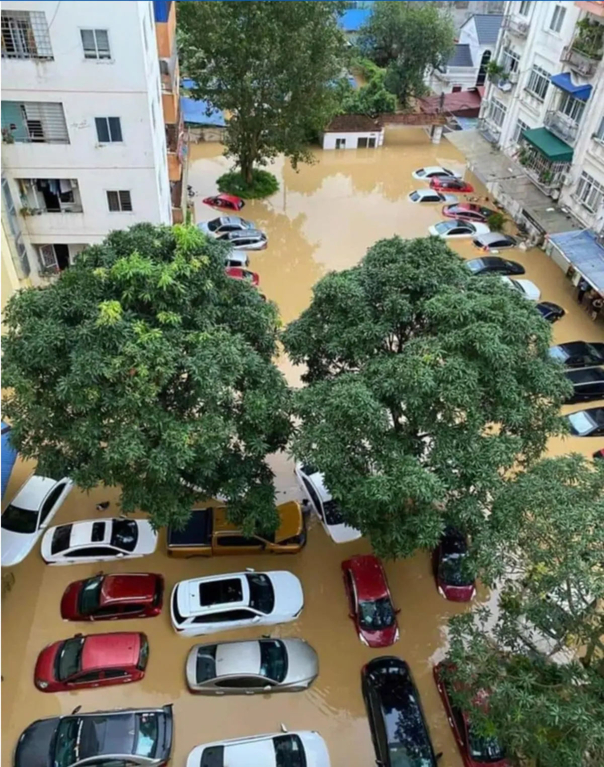 Thái Nguyên: Hai bé trai bị lũ sau bão cuốn mất tích - Ảnh 3.